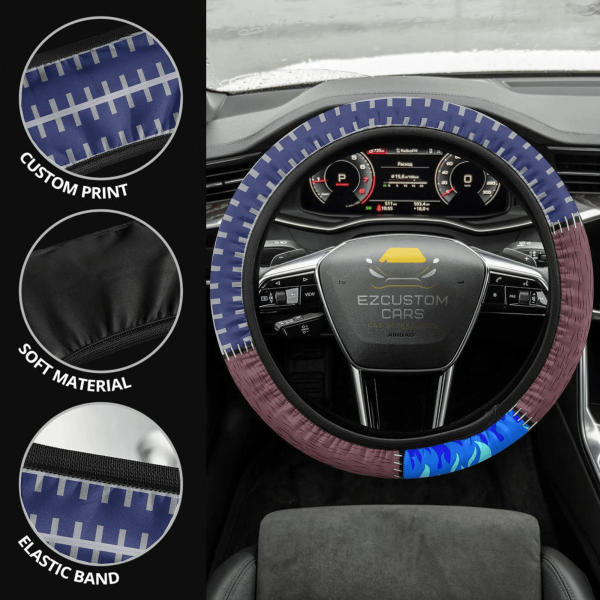 Dabi Anime Steering Wheel Cover Custom Anime My Hero Academia Car Accessories