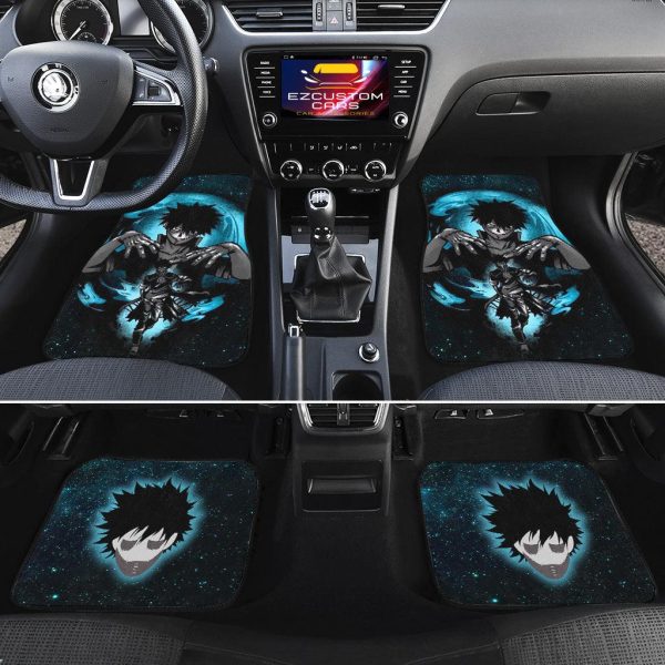 dabi car floor mats my hero academia anime car accessories etosy