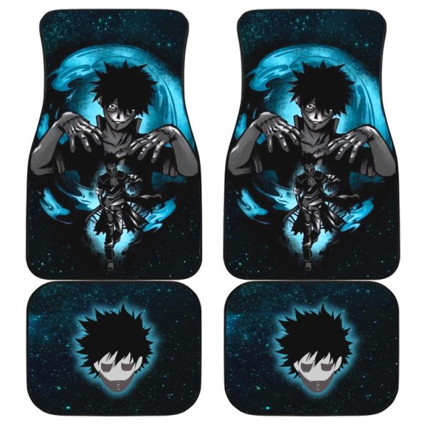 Dabi Car Floor Mats Custom MHA Anime Car Accessories