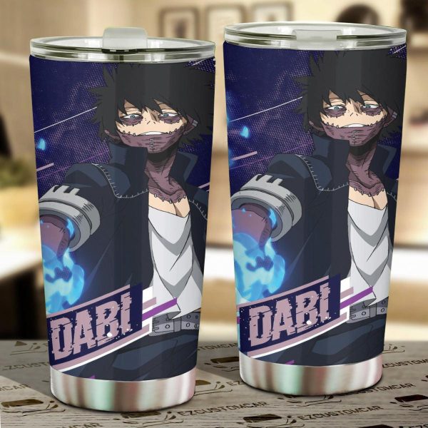 Dabi Travel Mug – Gift Idea for My Hero Academia fans