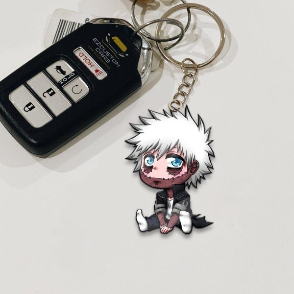 dabi keychains custom my hero academia anime car accessories sxv2k