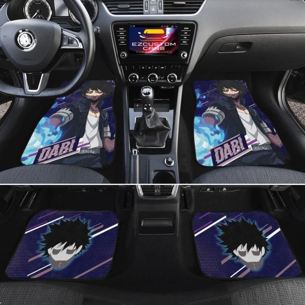dabi my hero academia custom car floor mats hgnsf