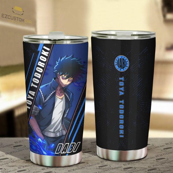 Dabi Travel Mug – Gift Idea for My Hero Academia fans