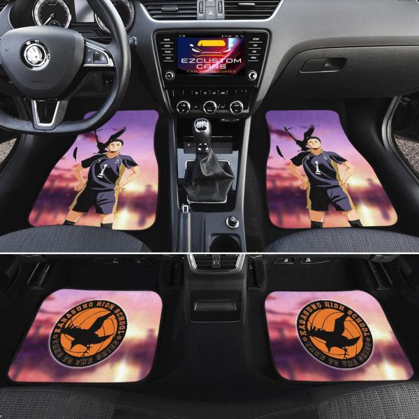 daichi sawamura car floor mats custom volleyball anime car accessories qcabj