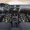 Daisy Flower Pattern Car Floor Mats