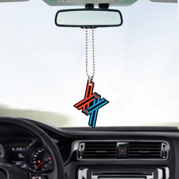 Darling In The Franxx Car Accessories Anime Car Ornament Darling In The Franxx Symbol