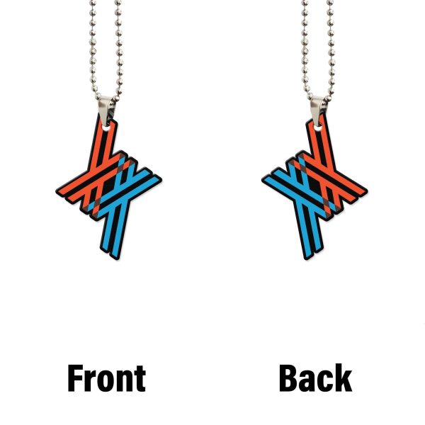 Darling In The Franxx Car Accessories Anime Car Ornament Darling In The Franxx Symbol