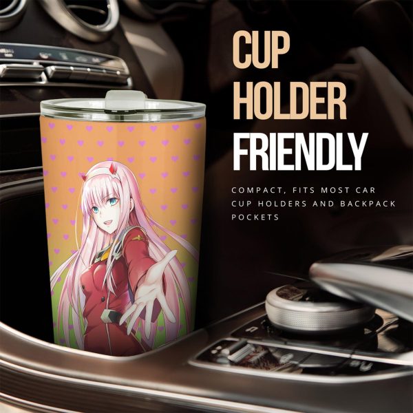 Darling in the Franxx Car Accessories Anime Car Tumblers Cup Zero Two