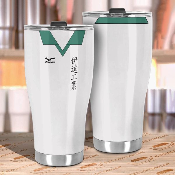 date tech high stainless steel tumbler custom haikyuu anime car accessories rlvmx