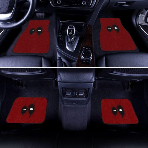 Deadpool Eyes Car Floor Mats