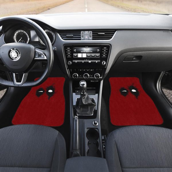Deadpool Eyes Car Floor Mats
