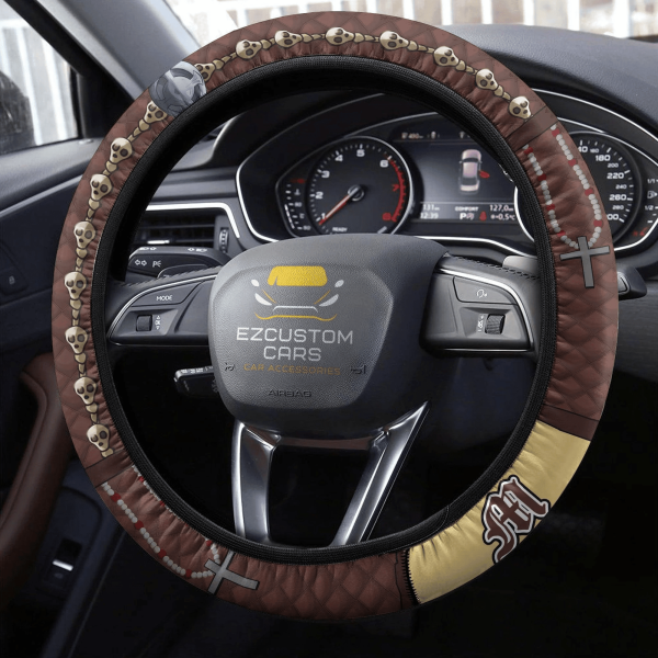 death note anime steering wheel cover custom mello car accessories 1clp6