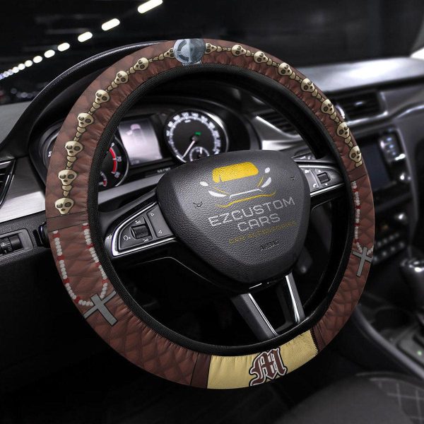 Death Note Anime Steering Wheel Cover Custom Mello Car Accessories