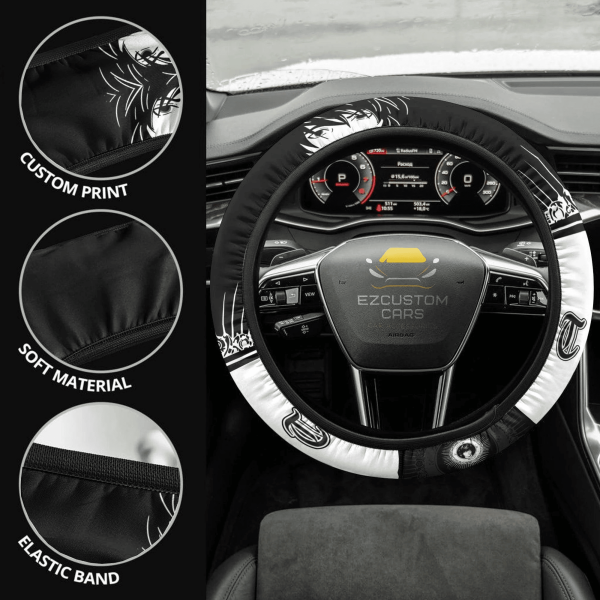 death note anime steering wheel cover teru mikami custom car accessories leiqz