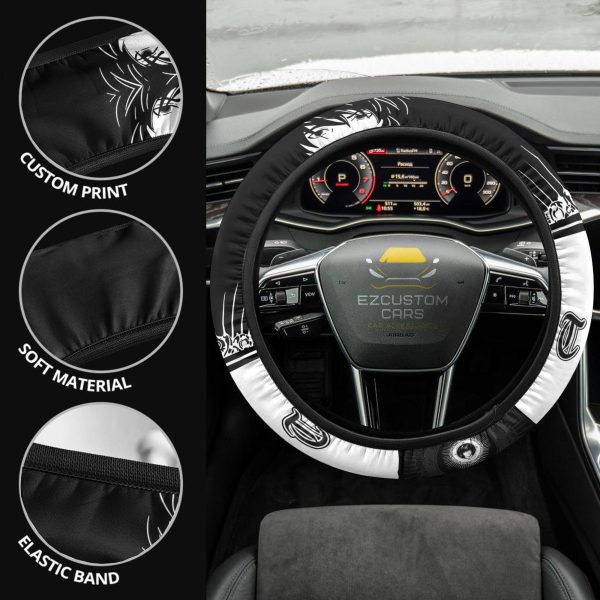 Death Note Anime Steering Wheel Cover Teru Mikami Custom Car Accessories
