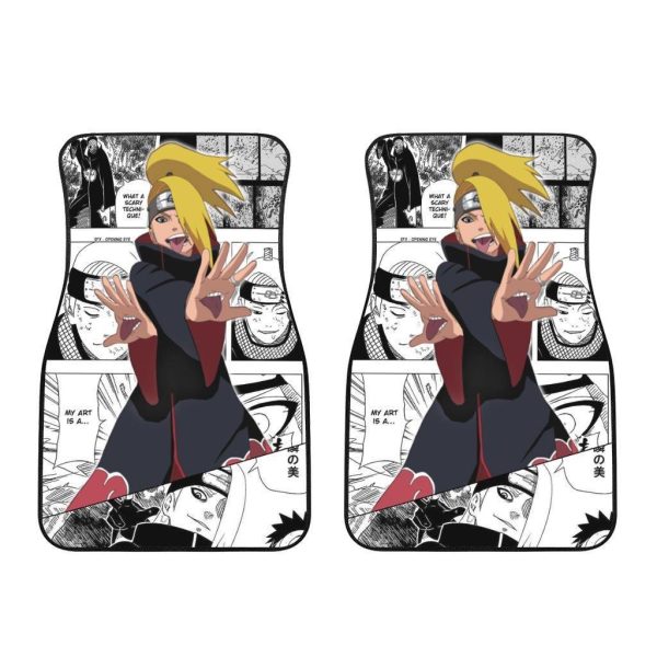 deidara akatsuki car floor mats naruto car accessories shippuden manga mix anime jm0iv