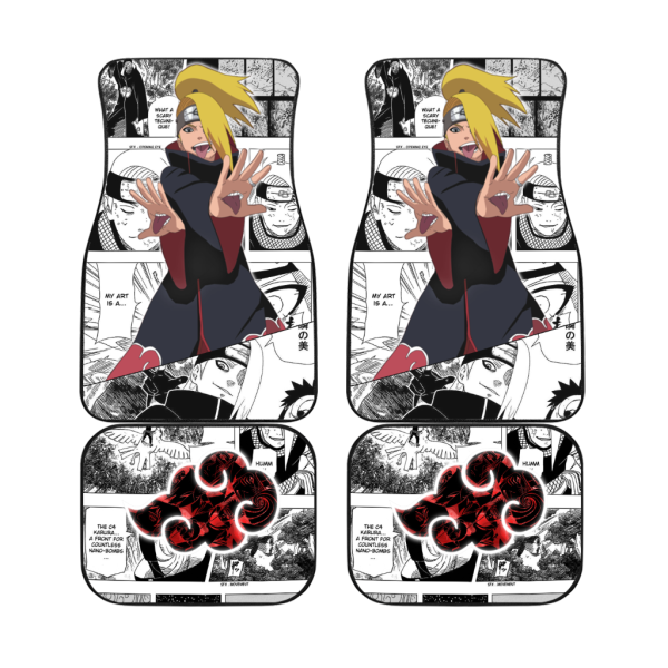 Nagato Akatsuki Car Floor Mats Naruto Car Accessories Shippuden Manga Mix Anime