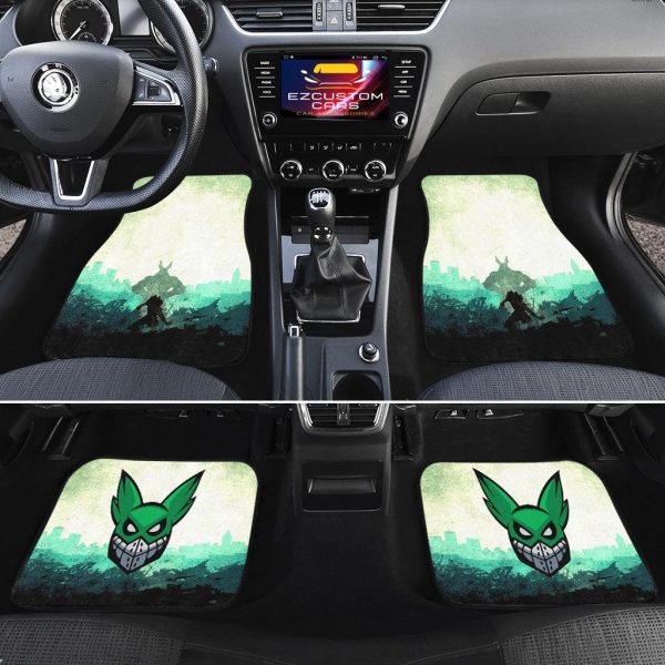 deku car floor mats my hero academia car accessories costume alpha xpwum