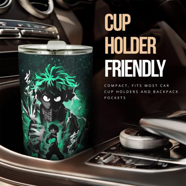 deku car tumbler cup cutsom my hero academia anime car accessories iypqa