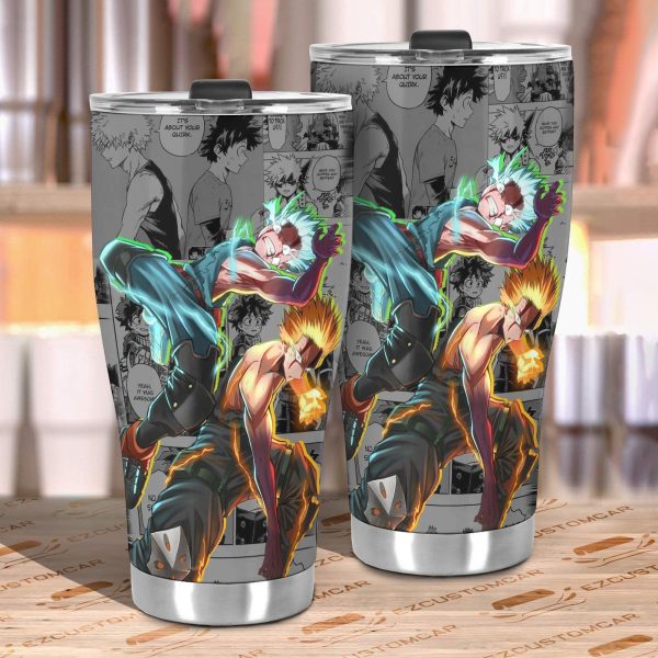 deku kacchan car tumbler cup cutsom my hero academia anime car accessories x81bm