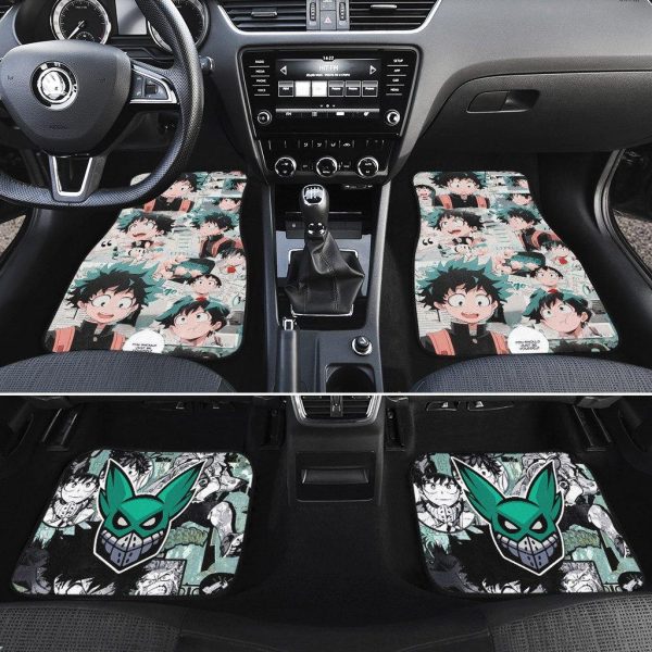 deku manga car floor mats anime my hero academia fan gift k6neq