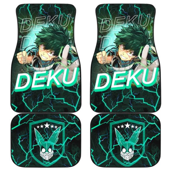 My Hero Academia Deku Anime Car Floor Mats Car AccessoriesFan Art
