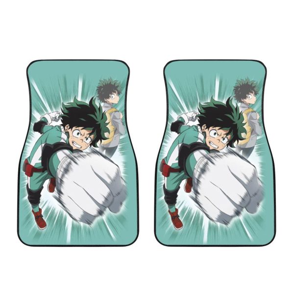 Deku My Hero Academia Anime Car Floor Mats Anime Car Accessories