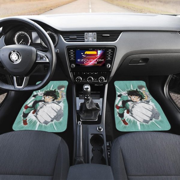 deku my hero academia anime car floor mats anime car accessories vi84d