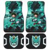 Deku My Hero Academia Car Floor Mats Custom Izuku Midoriya Anime Car Accessories
