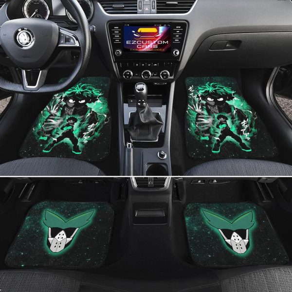 deku my hero academia car floor mats qu3pr