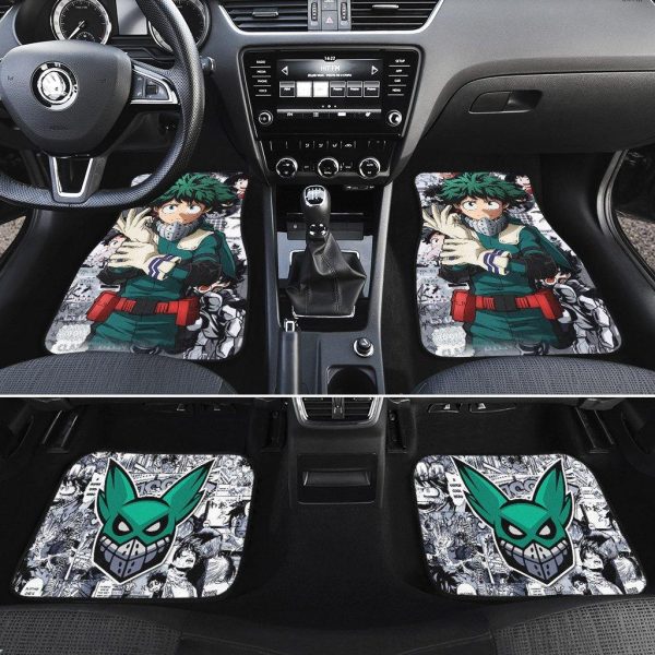 deku my hero academia custom car floor mats fmjx7
