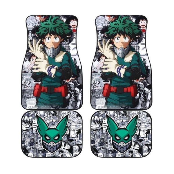 Deku My Hero Academia Manga Car Floor Mats