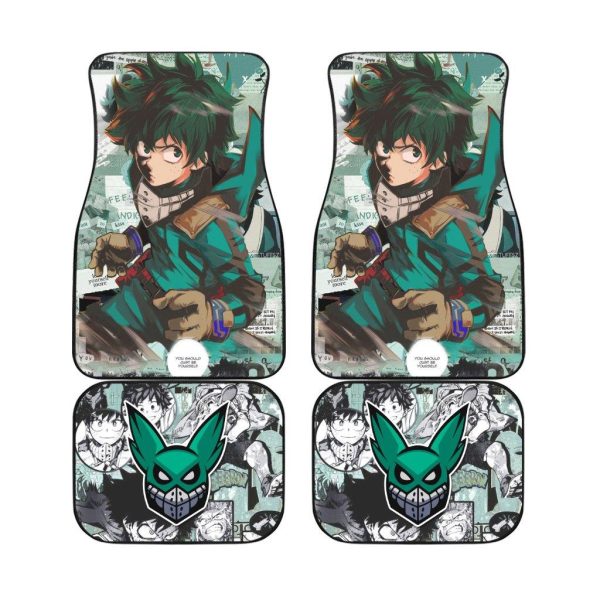 Bakugou and Deku MHA Car Floor Mats
