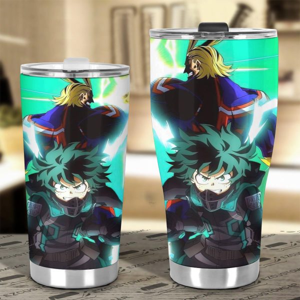 deku x all might car tumbler cup cutsom my hero academia anime car accessories ggdeh