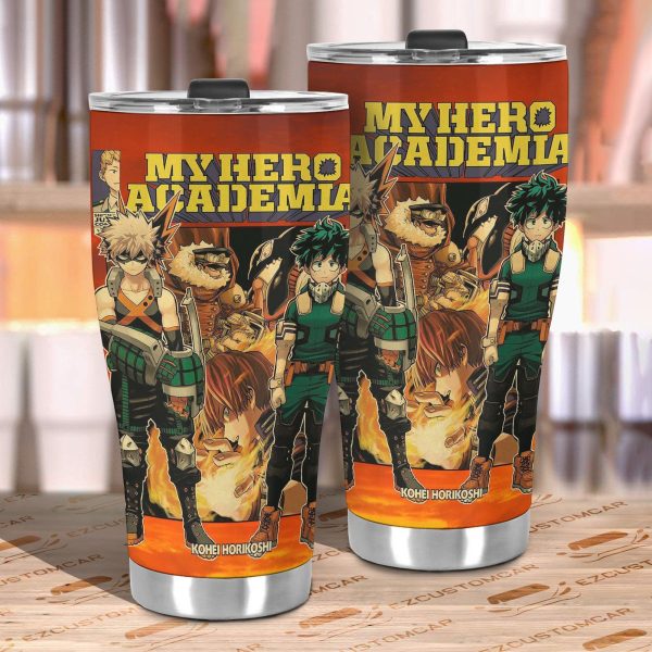 deku x kacchan car tumbler cup cutsom mha anime car accessories isgzp
