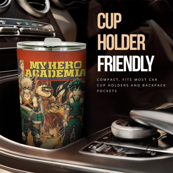 Deku x Kacchan Car Tumbler Cup Cutsom MHA Anime Car Accessories