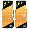 Demon Slayer Anime Car Floor Mats Car Accessories Zenitsu Agatsuma