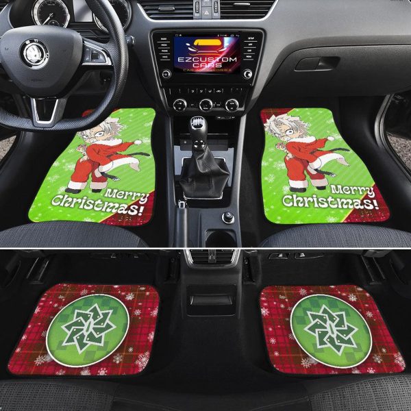 demon slayer anime car floor mats car accessoriessanemi shinazugawa christmas u7ejg