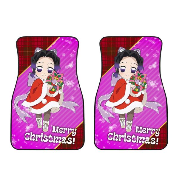 Demon Slayer Anime Car Floor Mats Car AccessoriesShinobu Kocho Christmas