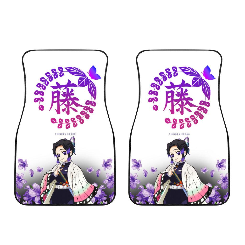 Demon Slayer Anime Car Floor Mats Car AccessoriesShinobu Kocho x Symbol Demon Slayer Anime Car Floor Mats Car AccessoriesShinobu Kocho x Symbol