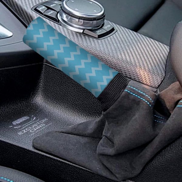 demon slayer anime car shift knobs covers set custom inosuke pattern car accessories i0q2c