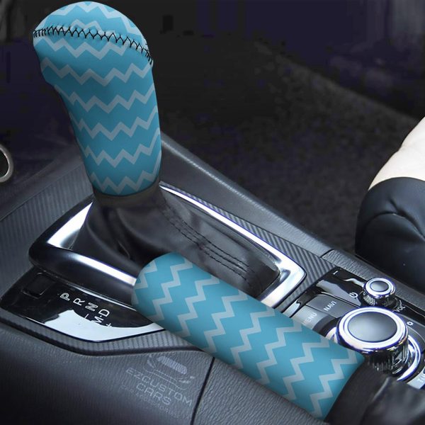 Inosuke Haori Sword Car Shift Knobs Covers Set Custom Demon Slayer Yuukaku-hen Anime Car Accessories
