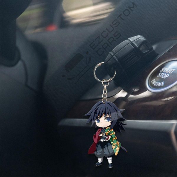 demon slayer anime custom keychains tomioka giyuu car accessories 7vxhn
