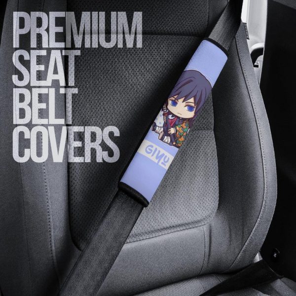 demon slayer anime seat belt covers anime car accessories giyu tomioka cute ekmc0