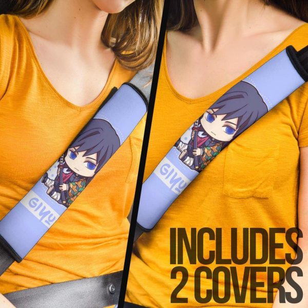 demon slayer anime seat belt covers anime car accessories giyu tomioka cute rfig9