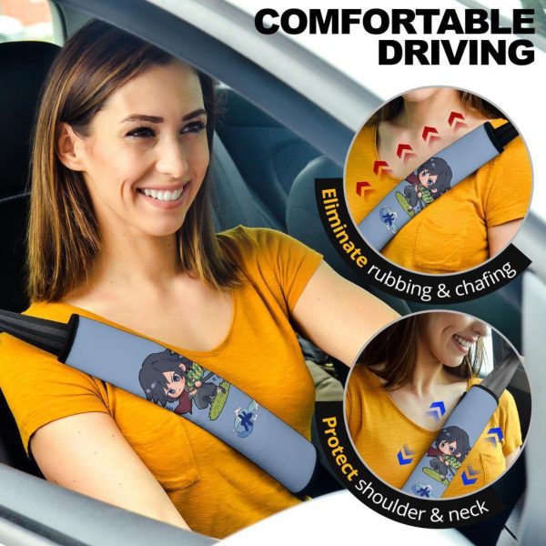 demon slayer anime seat belt covers anime car accessories giyu tomioka yknlp