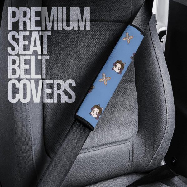 demon slayer anime seat belt covers anime car accessories kanao tsuyuri pattern d0lac
