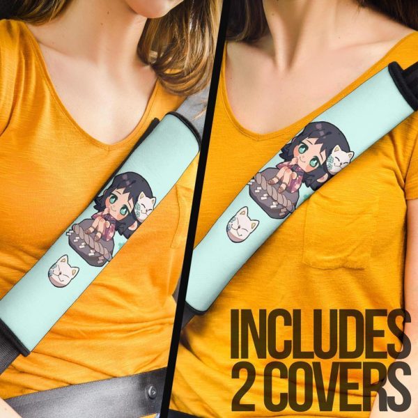 demon slayer anime seat belt covers anime car accessories makomo 40esn
