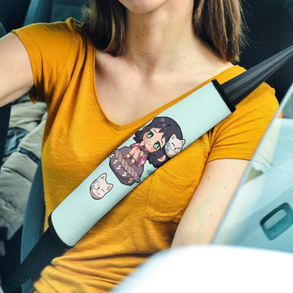 Demon Slayer Anime Seat Belt Covers Anime Car Accessories Sabito