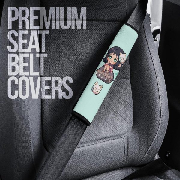 demon slayer anime seat belt covers anime car accessories makomo npccn